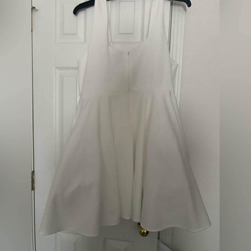White Short White Dress- Mini Wedding Reception Party… - Gem
